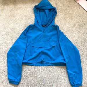 Electric Blue Windbreaker